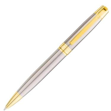 Imagem de Caneta Luxo Crown Metal Master Gold Esferográfica Carga tipo Parker DI
