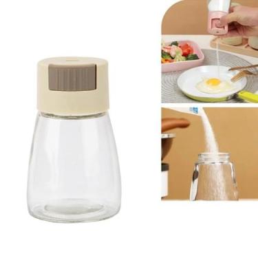 Imagem de Porta Temperos Organizador Dispenser Condimentos Vidro 180ml - Y888, B