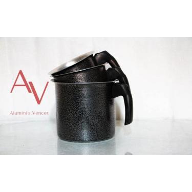 Imagem de Jogo de canecão - Alumínio Vencer, Preto