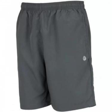 Imagem de Bermuda Tectel Olympikus Masculina Essential 7 Bolso Treino, Cinza, P