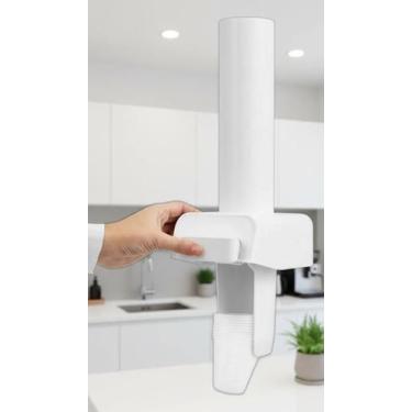 Imagem de Dispenser Suporte para Copos 150ml a 200ml Branco - Congratulations St