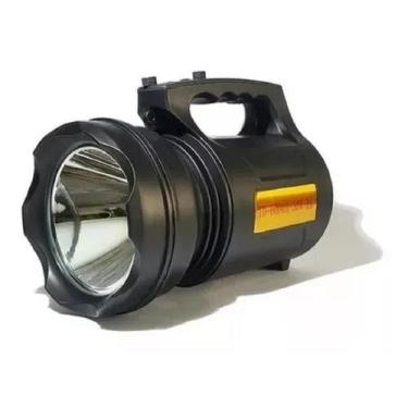 Imagem de Lanterna Led Holofóte Recarregável 30w T6 Alta Potência - bb 6000a