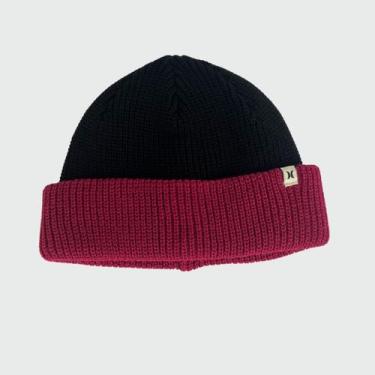 Imagem de Gorro Hurley Double Color Preto e Rosa, U, Pto, Rosa