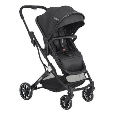 Imagem de Carrinho De Bebê Zig Zag Preto Kiddo