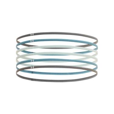 Imagem de Faixa de Cabeça Under Armour Mini Elastic - Pacote Com 6 Faixas, Verde