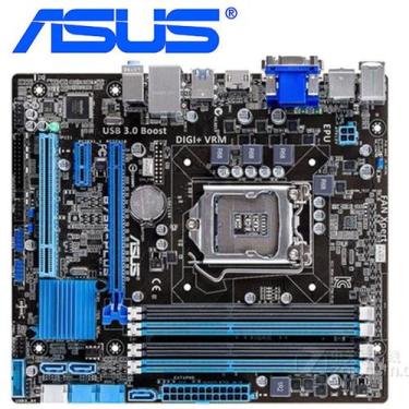 Imagem de Placa Mae Asu B75m Plus 32gb DDR3 Intel i3 i5 i7 2 e 3ª Geração - Asus
