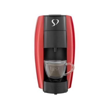 Imagem de Cafeteira Espresso LOV Vermelha 127V - Tres, Vermelho, 110V