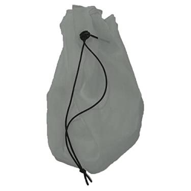 Imagem de Kit 4 Coador Voal Voil Cinza Leites Vegetais Sucos Verdes