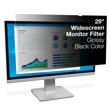 Imagem de Filtro de privacidade emoldurado 3M, Monitor widescreen (21:9), Preto, 29"