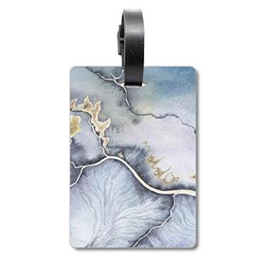 Imagem de Tinta, abstrata, sombreamento, aquarela, mala, etiqueta para bagagem, cartão de bagagem, etiqueta para pendurar