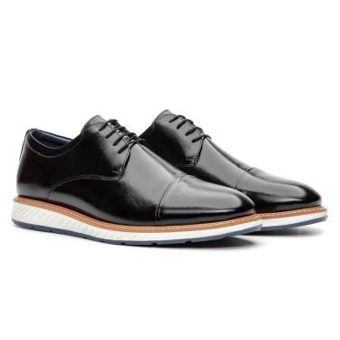 Imagem de Sapato Oxford Brogue Derby Couro Premium Masculino Bigioni