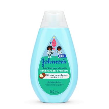 Imagem de Condicionador Infantil Johnson`s Baby Blackinho Poderoso 380ml