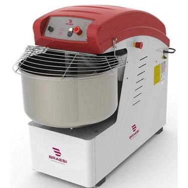 Imagem de Amassadeira Espiral 40Kg AES-40 380v TRIFÁSICA - Braesi**