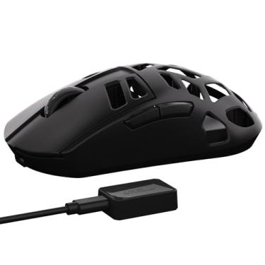 Imagem de DAREU Mouse para jogos sem fio A950pro Al-Mg Alloy 4K: 55g ultraleve, revestimento Magnalium, sensor PAW3395 26K DPI, carregamento rápido de 15 minutos, 5 botões programáveis, conectividade de modo