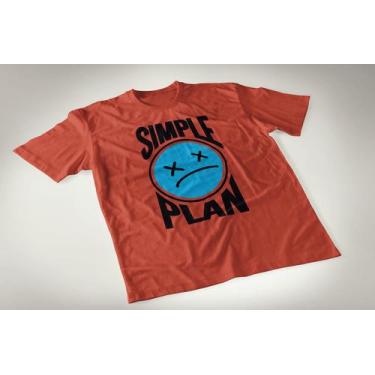 Imagem de Camiseta De Rock Bnada Simple Plan Altenative Rock - Porto Stamp