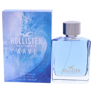 Imagem de Perfume Wave da Hollister para homens - spray EDT de 100 ml
