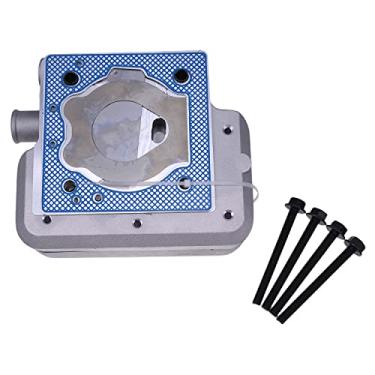 Imagem de YIHETOP Cabeça de cilindro do compressor de freio a ar 4936226 9111539212 9111539202 compatível com motor Cummins ISX 6CT