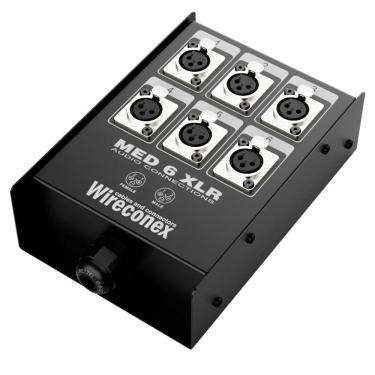 Imagem de Painel Multicabo 06 Vias Xlr - Medusa Wireconex [F108]