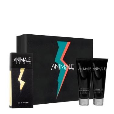 Imagem de Kit Animale For Men Eau De Toilette 100Ml + After Shave 100Ml + Body Wash 100Ml