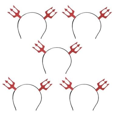 Imagem de Tiara Diabinha(o) Halloween Com 5 Unidades