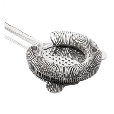 Imagem de Coador De Coquetéis Strainer Em Inox Pro Dupla Filtragem - Webbar