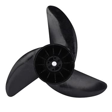 Imagem de VGEBY Hélices de barco, Hélice de escova de plástico de engenharia, Hélice Elétrico de 3 Pás para Engenharia de Barco, Navio, Hélices Externas de 4 mm Suprimentos de Remo