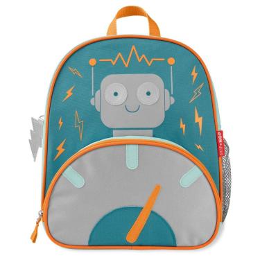 Imagem de Mochila Infantil Robô Spark Style Skip Hop Facil de Limpar e Encantadora