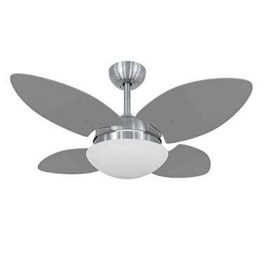 Imagem de Ventilador De Teto Volare Escovado Vd28 Mini Pétalo Titânio 220v Volare Volare 220v Escovado Pequeno
