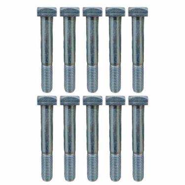 Imagem de Parafuso Roda Traseira 5/8x4.1/4 Fio 11 Cabeça Quadrada 10Pç - TOURO