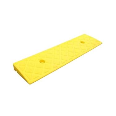 Imagem de Zialofi Rampa de Acesso para Veículos, Almofada Triangular, Antiderrapante, para Caminhões E Motocicletas, H 3cm Amarelo