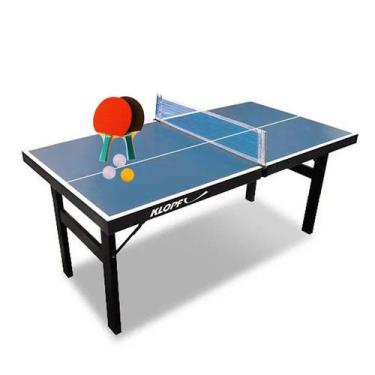 Imagem de MINI MESA PING PONG Júnior 1003 KLOPF + Kit 5002