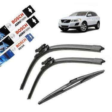 Imagem de Kit Palheta Limpador Parabrisa Volvo Xc60 2011 2012 2013 - Bosch