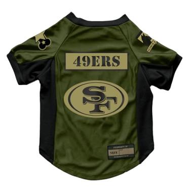 Imagem de Littlearth NFL Valor Pet Stretch Jersey San Francisco 49ers