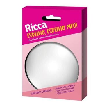 Imagem de Espelho de Aumento Com Ventosa Ricca Espelho, Espelho Meu! Cod. 2670 -