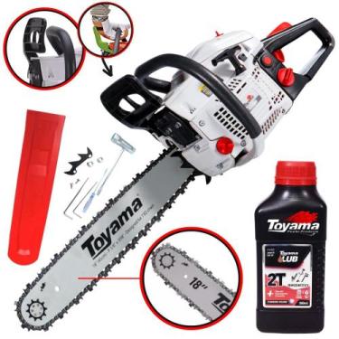 Imagem de Moto Serra Motosserra Á Gasolina Toyama TCS58H 2T 55cc 3,2HP Leve e de