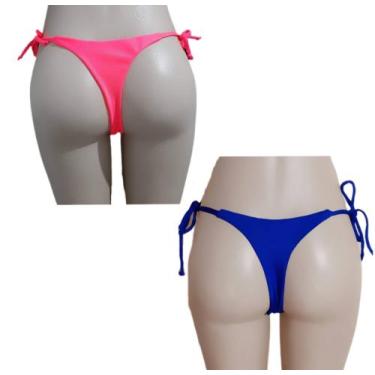 Imagem de Kit com 2 Calcinha de Biquíni fio dental - DE UMA MARIA PARA OUTRA, Az