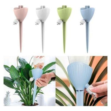 Imagem de Kit 4 Gotejador Plantas Sistema Irrigação Automático - oem