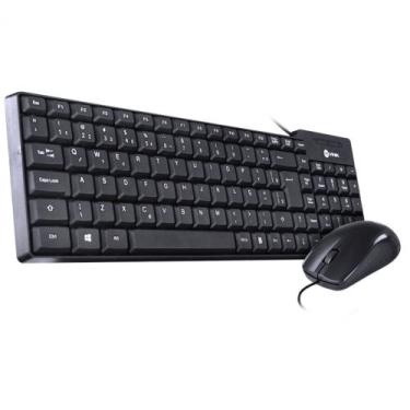 Imagem de Kit Vinik 1 - Teclado Dt150 E Mouse Cm100 (com Fio) 1000dpi
