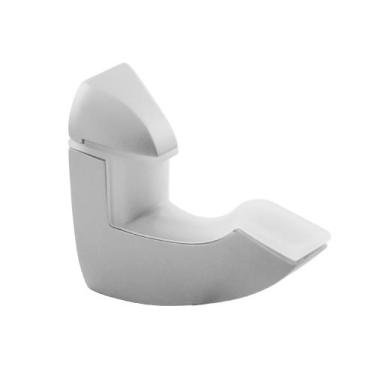 Imagem de Suporte Tucano Diamante Cromo Acetinado Grande AP190 Rometal, Único, C