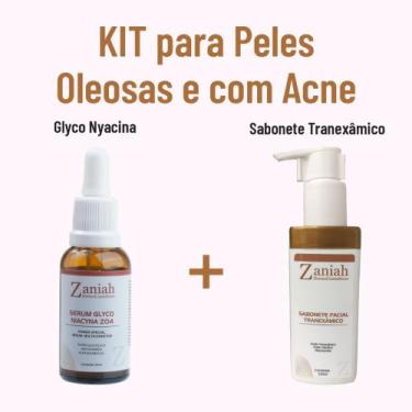 Imagem de Kit para Peles Oleosas e com Acne Zaniah Z23 - Zaniah Dermocosméticos