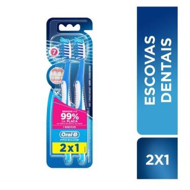 Imagem de Escova Dental Oral-B Pro-Saude 7 Beneficios Macia 2 Unidades - ORALB