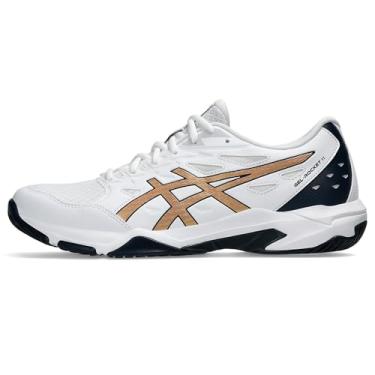 Imagem de ASICS Tênis masculino, Branco/ouro puro, 41 BR