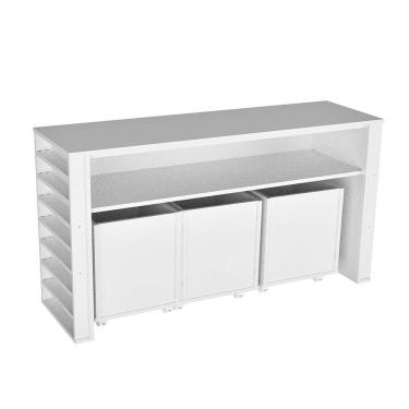 Imagem de Rack Com Baús Porta Carrinhos E Porta Livros Jorge 100% Mdf