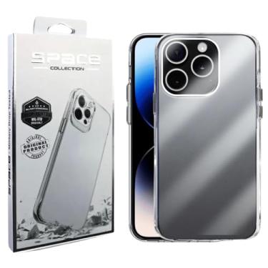 Imagem de Capa Capinha SPACE CASE Clear Ultra Resistência Híbrida Compatível iPhone 14 Pro Max