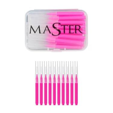 Imagem de Kit com 30 Escovinhas Master para Brow Lamination e Lash Lifting - Ideal para Modelagem Precisa das Sobrancelhas e Cílios, Aplicação Uniforme de Produtos e Resultado Profissional Impecável Extensão De Cílios