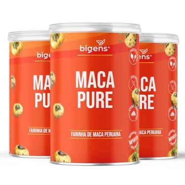 Imagem de Maca Peruana Pure, Maca dourada Pura, 150g, Bigens (Kit 3)