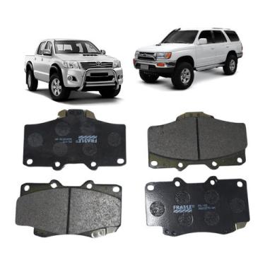 Imagem de 2 Pares Pastilha de Freio Fras-le Dianteira Hilux 3.0 1995 A 2013