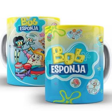 Imagem de Caneca Xicara Personalizada Bob Esponja - X-Colour, 17