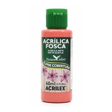 Imagem de Tinta acrilica fosca 60ml acrilex escolha a cor, 586 - CORAL