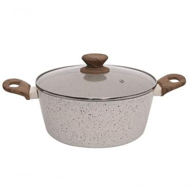 Imagem de Caçarola Marmol Cook Alumínio Fundo Induç 24 Cm Mimo Style